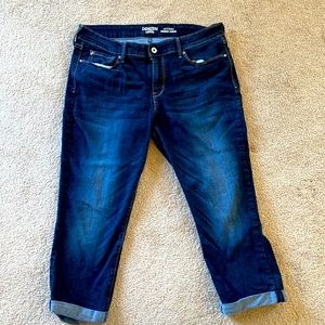 Levi’s denizen skinny crop jeans size 14